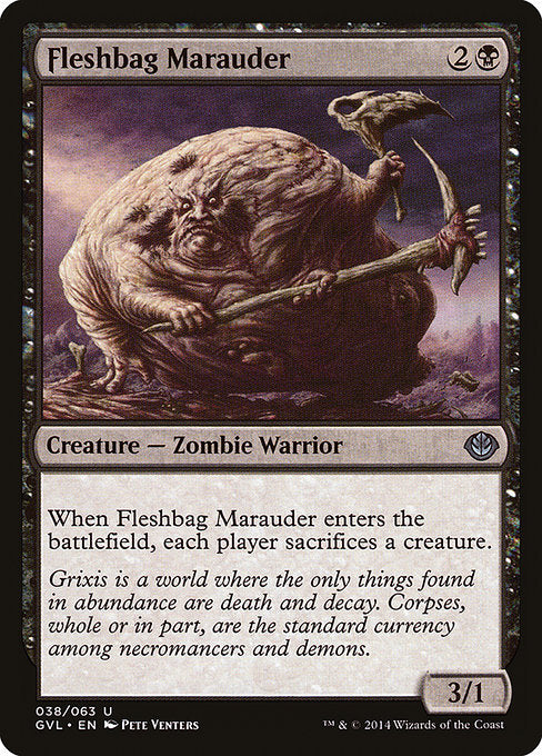 Fleshbag Marauder (38) [Duel Decks Anthology: Garruk vs. Liliana]