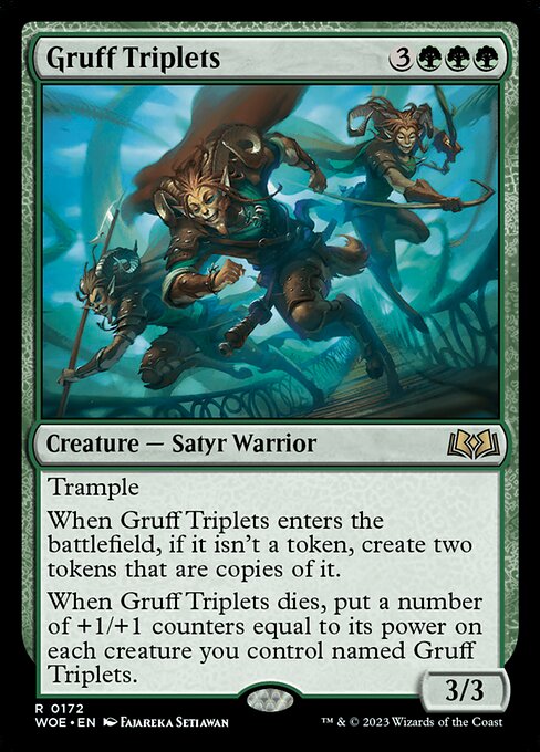 Gruff Triplets (172) [Wilds of Eldraine]