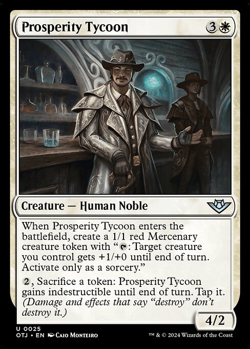 Prosperity Tycoon (25) [Outlaws of Thunder Junction]