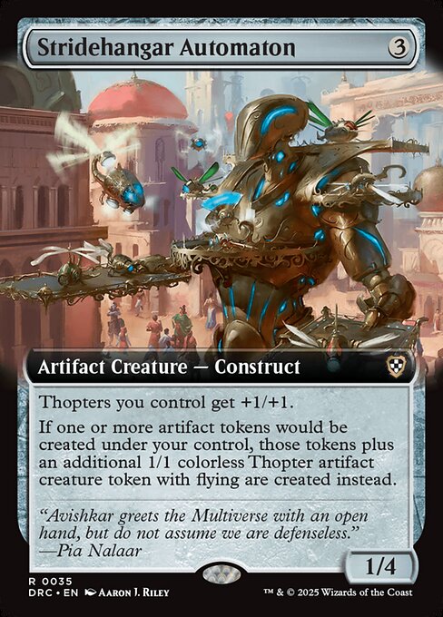 Stridehangar Automaton (35) [Aetherdrift Commander]