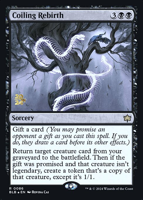 Coiling Rebirth (86s) [Bloomburrow Promos]