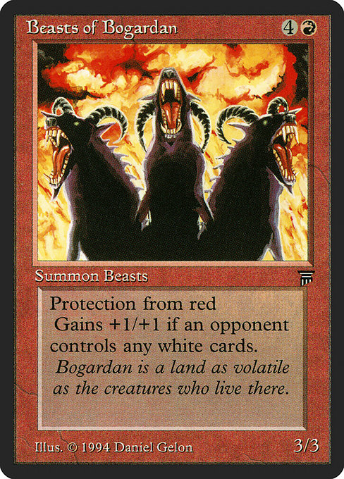 Beasts of Bogardan (133) [Legends]