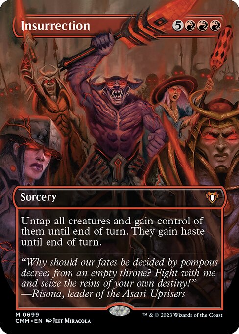 Insurrection (699) [Commander Masters] [Borderless]