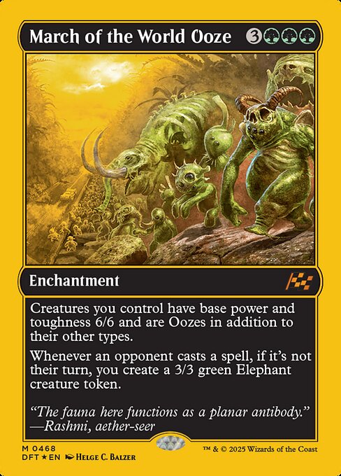 March of the World Ooze (468) [Aetherdrift]