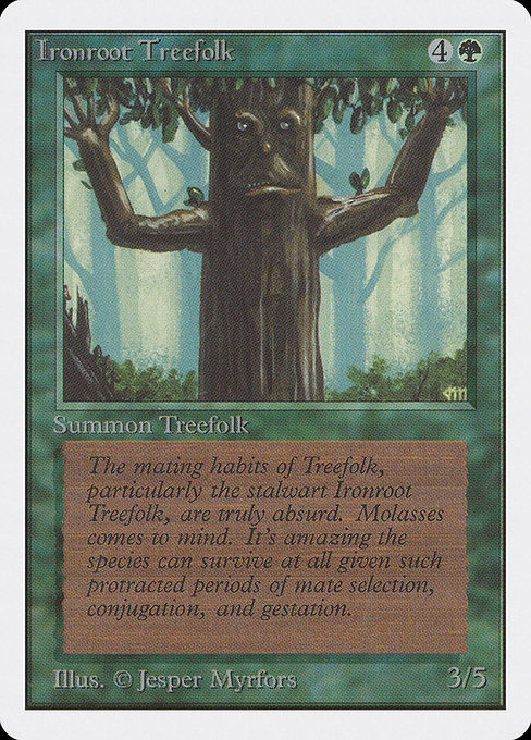 Ironroot Treefolk (204) [Unlimited Edition]