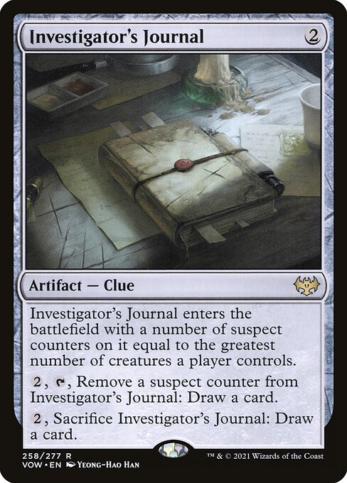 Investigator's Journal (258) [Innistrad: Crimson Vow]