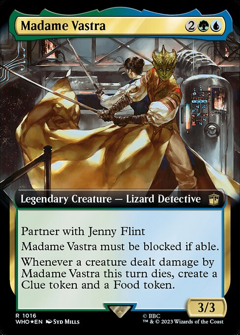 Madame Vastra (1016) [Doctor Who] [Extended Art]
