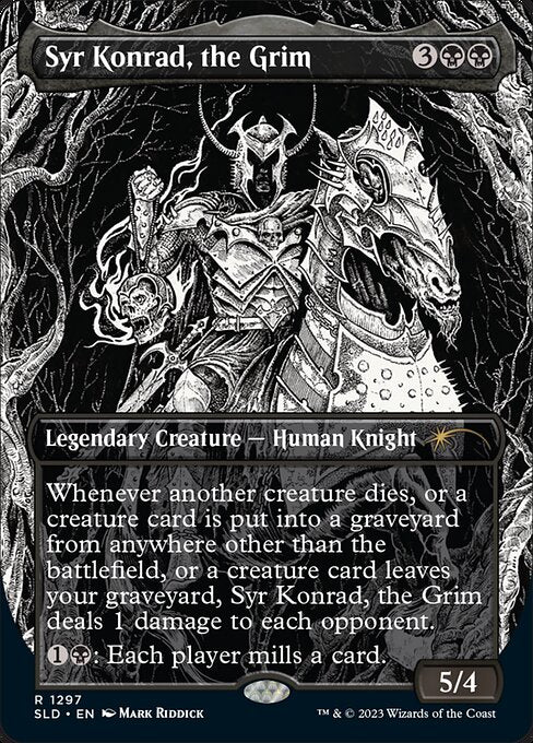 Syr Konrad, the Grim (1297) [Secret Lair Drop] [Borderless]