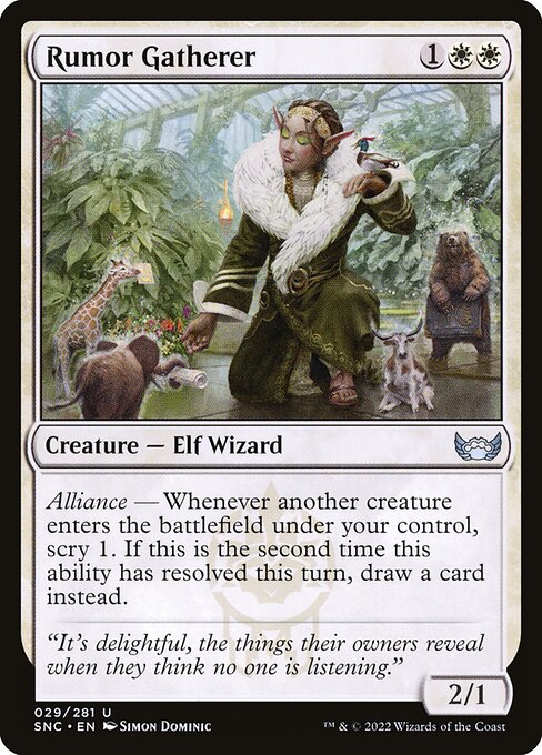 Rumor Gatherer (29) [Streets of New Capenna]