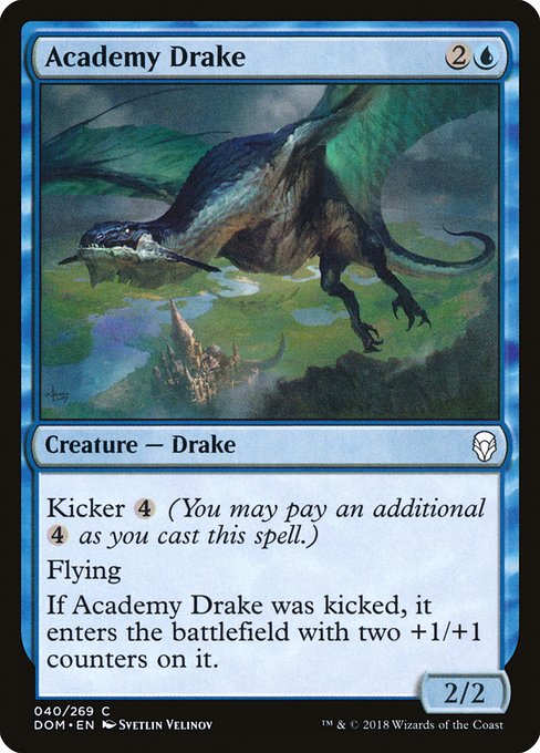 Academy Drake (40) [Dominaria]