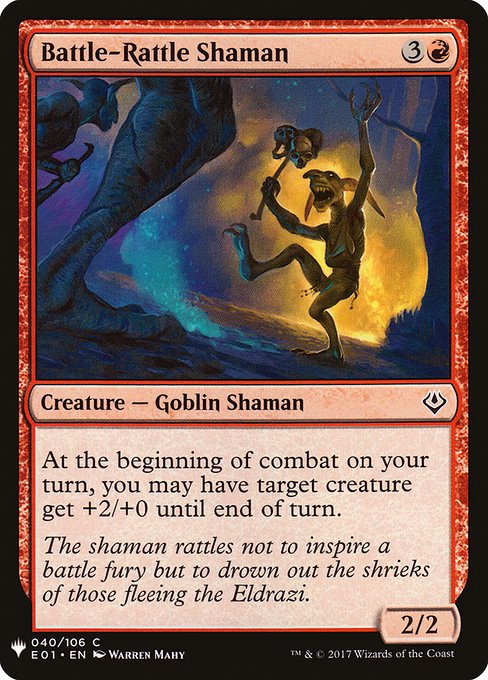 Battle-Rattle Shaman (E01-40) [The List]