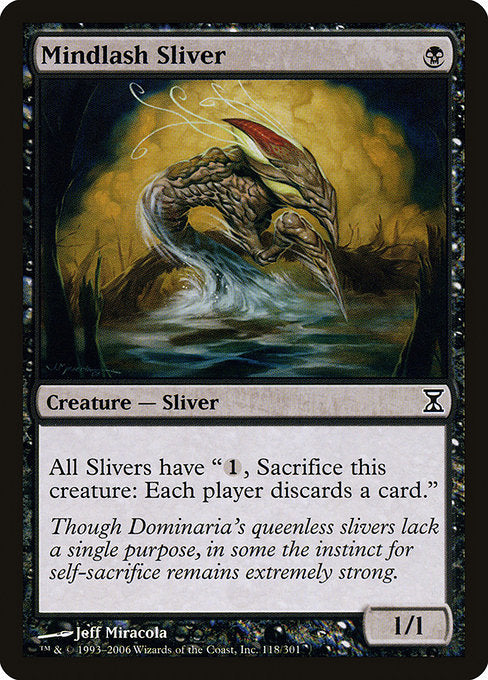 Mindlash Sliver (118) [Time Spiral]