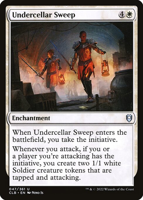 Undercellar Sweep (47) [Commander Legends: Battle for Baldur's Gate]