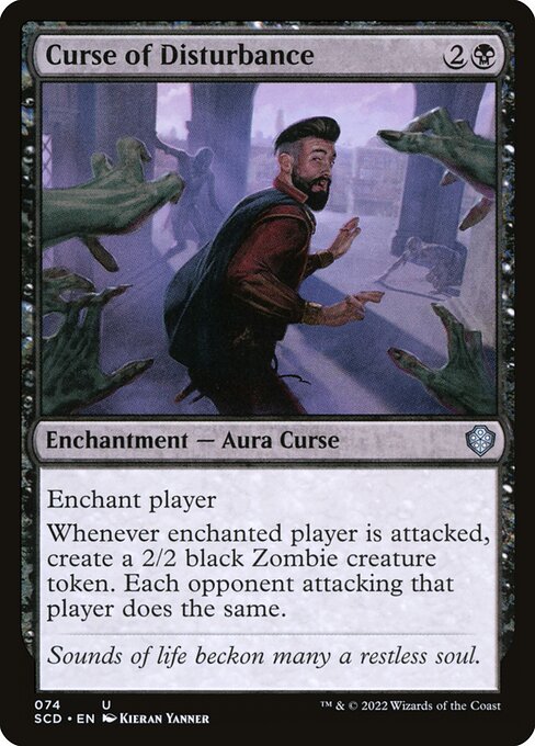Curse of Disturbance (74) [Starter Commander Decks]