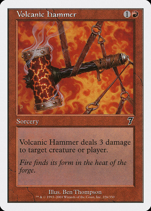 Volcanic Hammer (226) [Seventh Edition]