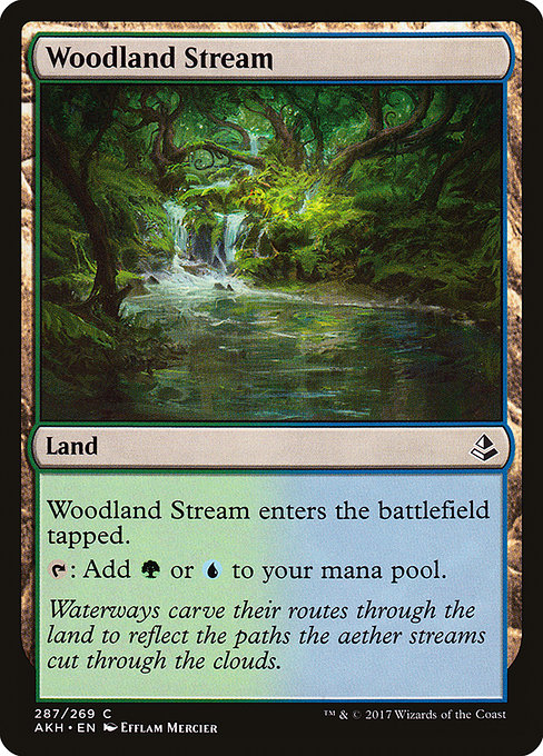 Woodland Stream (287) [Amonkhet]