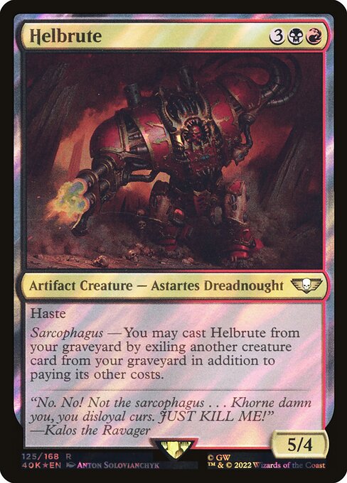 Helbrute (125★) [Warhammer 40,000 Commander]