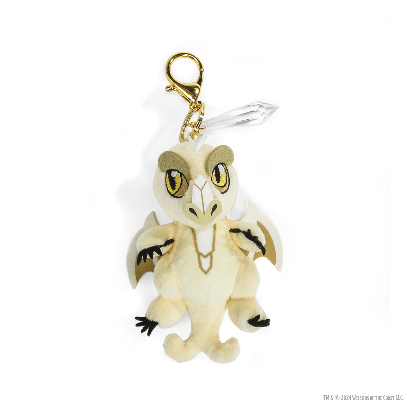 Kidrobot D&D 50th Anniversary Plush Charm Crystal Gem Wyrmling image 0