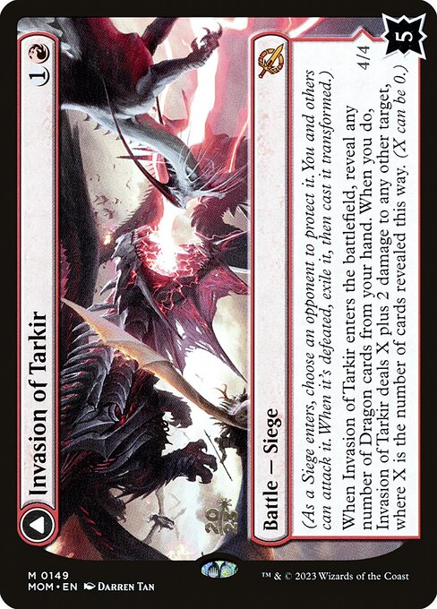 Invasion of Tarkir // Defiant Thundermaw (149s) [March of the Machine Promos]
