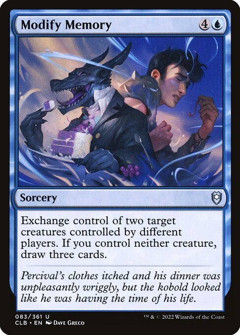 Modify Memory (83) [Commander Legends: Battle for Baldur's Gate]