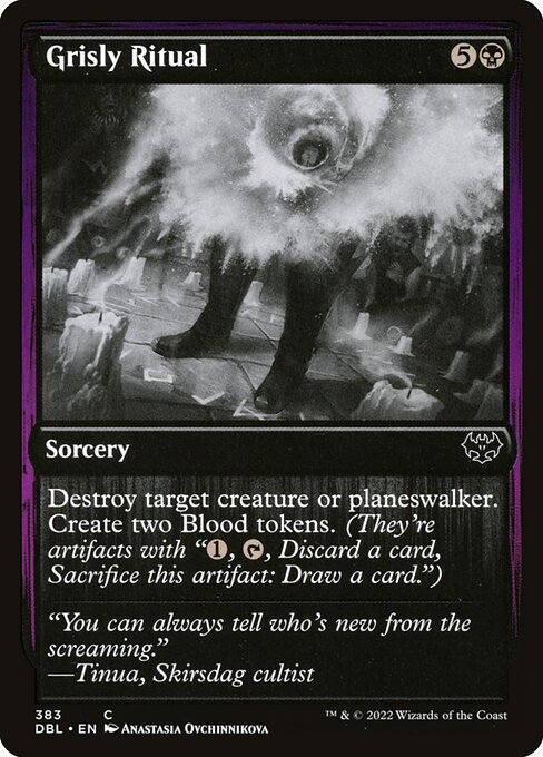Grisly Ritual (383) [Innistrad: Double Feature]