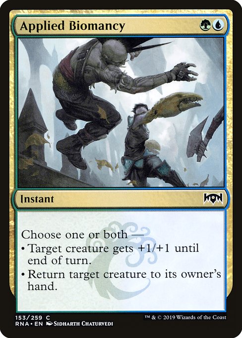 Applied Biomancy (153) [Ravnica Allegiance]