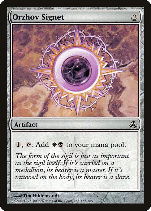 Orzhov Signet (155) [Guildpact]