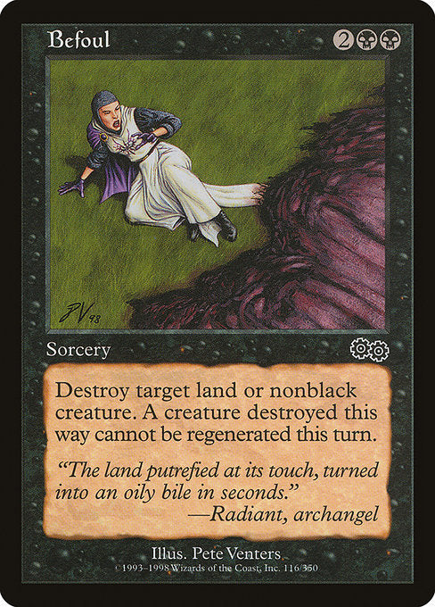 Befoul (116) [Urza's Saga]