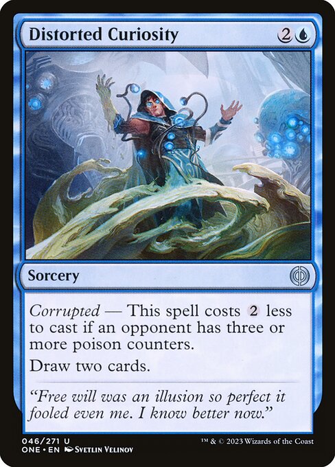 Distorted Curiosity (46) [Phyrexia: All Will Be One]
