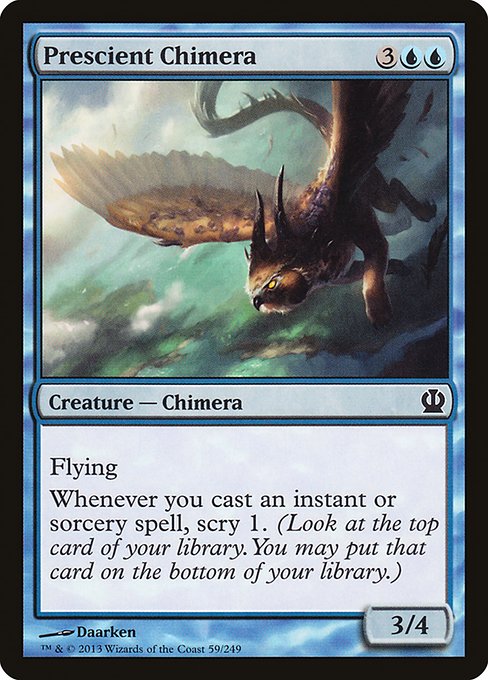 Prescient Chimera (59) [Theros]