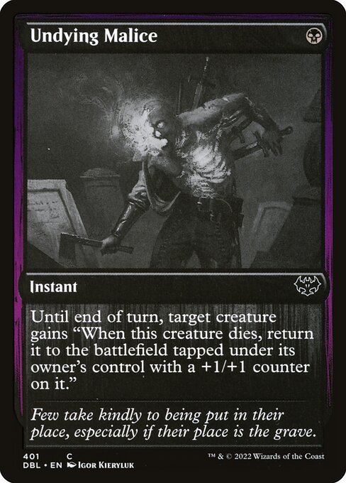 Undying Malice (401) [Innistrad: Double Feature]