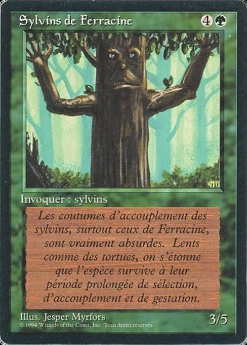 Ironroot Treefolk (204) [Foreign Black Border]