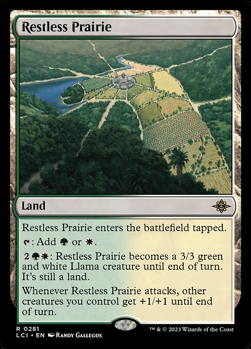 Restless Prairie (281) [The Lost Caverns of Ixalan]