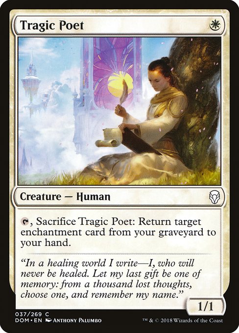 Tragic Poet (37) [Dominaria]