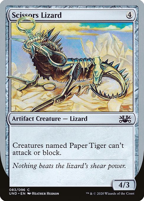 Scissors Lizard (83) [Unsanctioned]