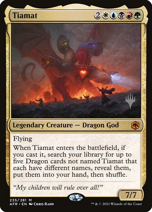Tiamat (235p) [Adventures in the Forgotten Realms Promos]