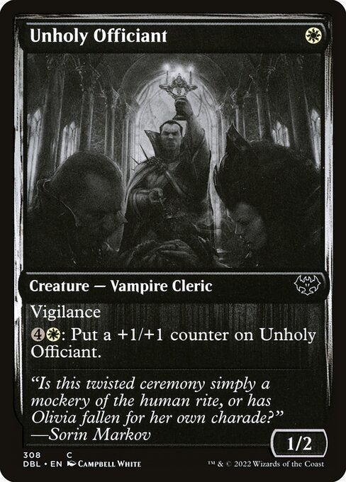 Unholy Officiant (308) [Innistrad: Double Feature]
