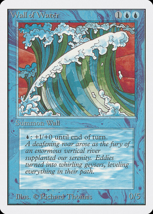 Wall of Water (91) [Unlimited Edition]