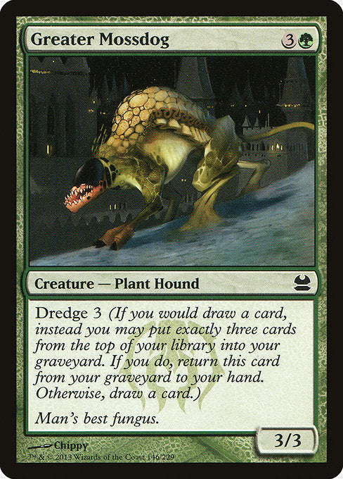Greater Mossdog (146) [Modern Masters]