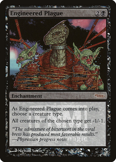 Engineered Plague (7) [Friday Night Magic 2007]