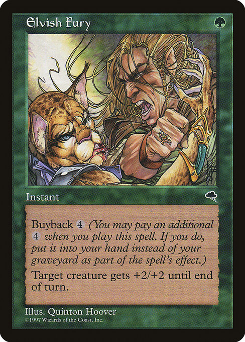 Elvish Fury (226) [Tempest]