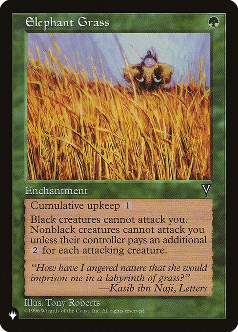 Elephant Grass (VIS-104) [The List]