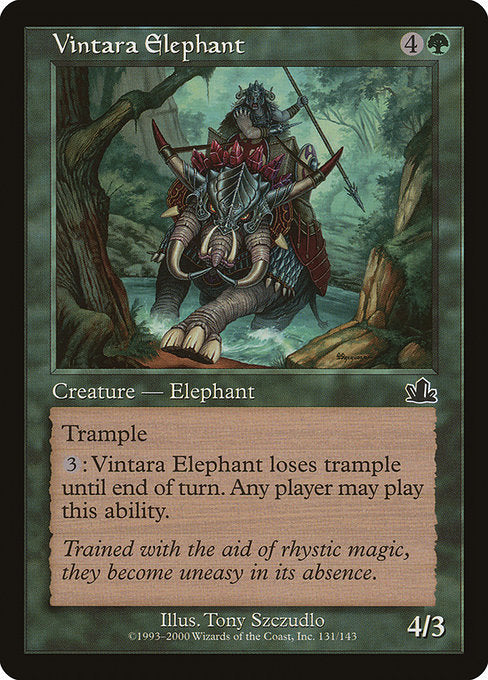 Vintara Elephant (131) [Prophecy]