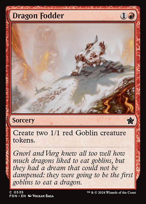 Dragon Fodder (535) [Foundations]