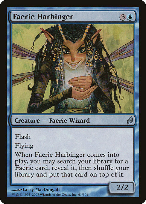 Faerie Harbinger (61) [Lorwyn]
