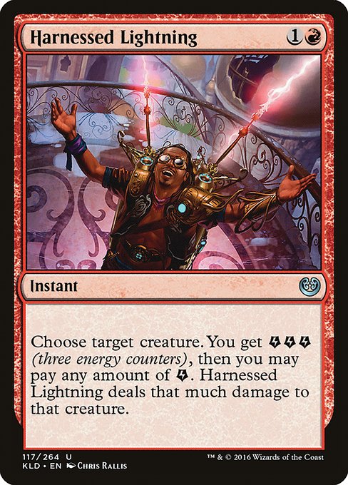 Harnessed Lightning (117) [Kaladesh]