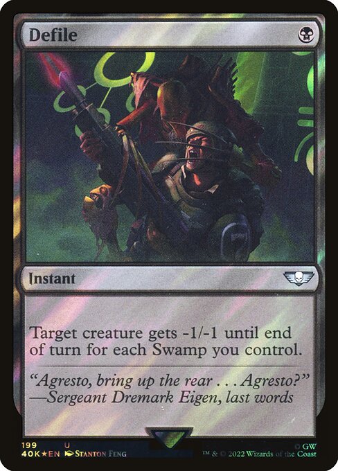 Defile (199★) [Warhammer 40,000 Commander]