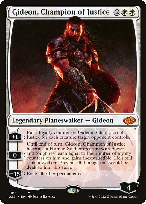 Gideon, Champion of Justice (189) [Jumpstart 2022]