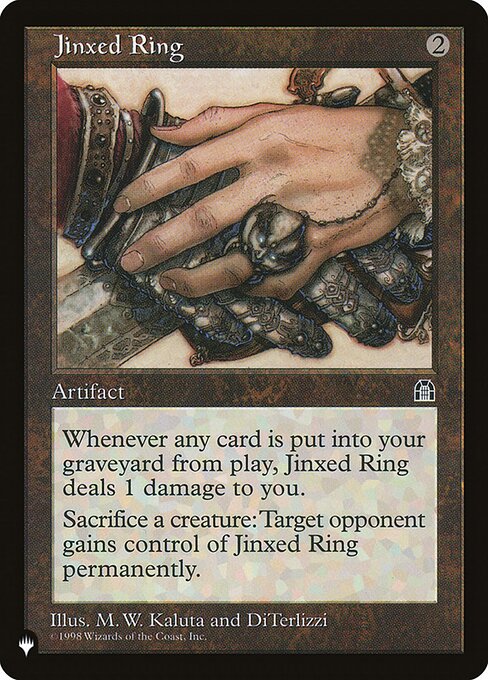 Jinxed Ring (STH-137) [The List]