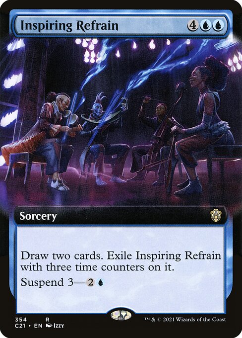 Inspiring Refrain (354) [Commander 2021] [Extended Art]